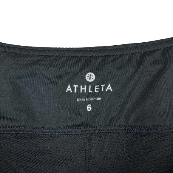 Athleta Ramp It Up Skort Black Grey Running Active Women’s 6 - Picture 5 of 12